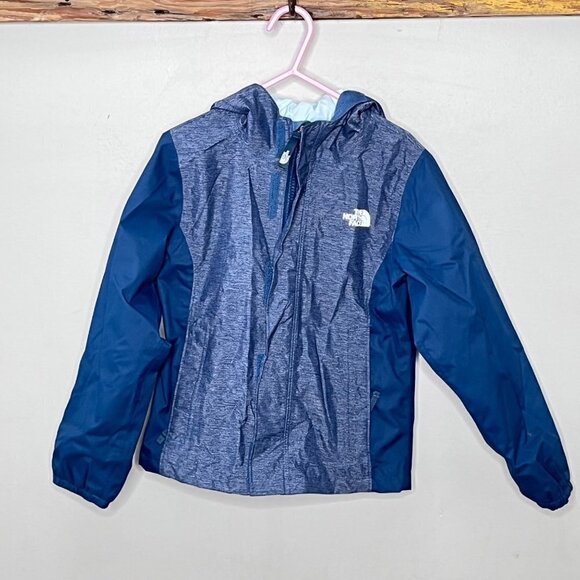 The North Face Girls Two-Toned Blue Rain Jacket-‎ Size XXS (5) - Picture 1 of 4